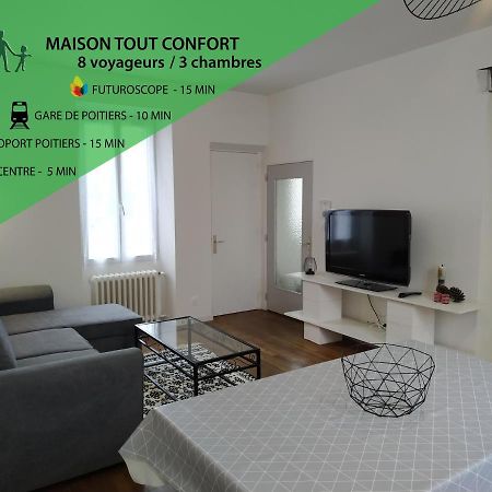 Maison De Notre Dame Des Dunes - 3Ch / 8 Pers Villa Поатие Екстериор снимка